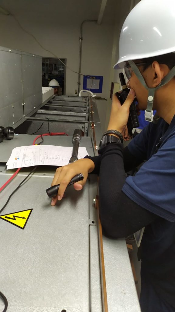 Preventive maintenance mv cubicle