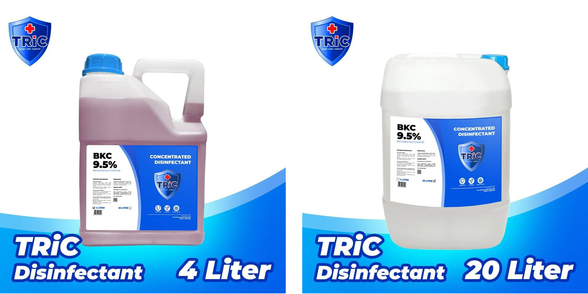 Jual desinfektan ukuran besar tric
