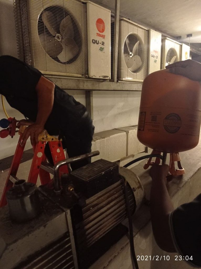 Retrofit kompressor & outdoor ac