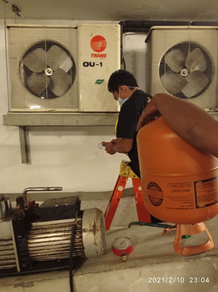 Retrofit kompressor & outdoor ac