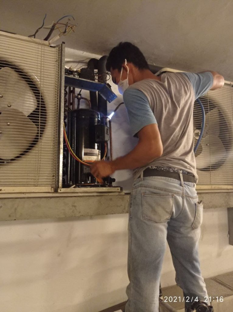 Retrofit kompressor & outdoor ac